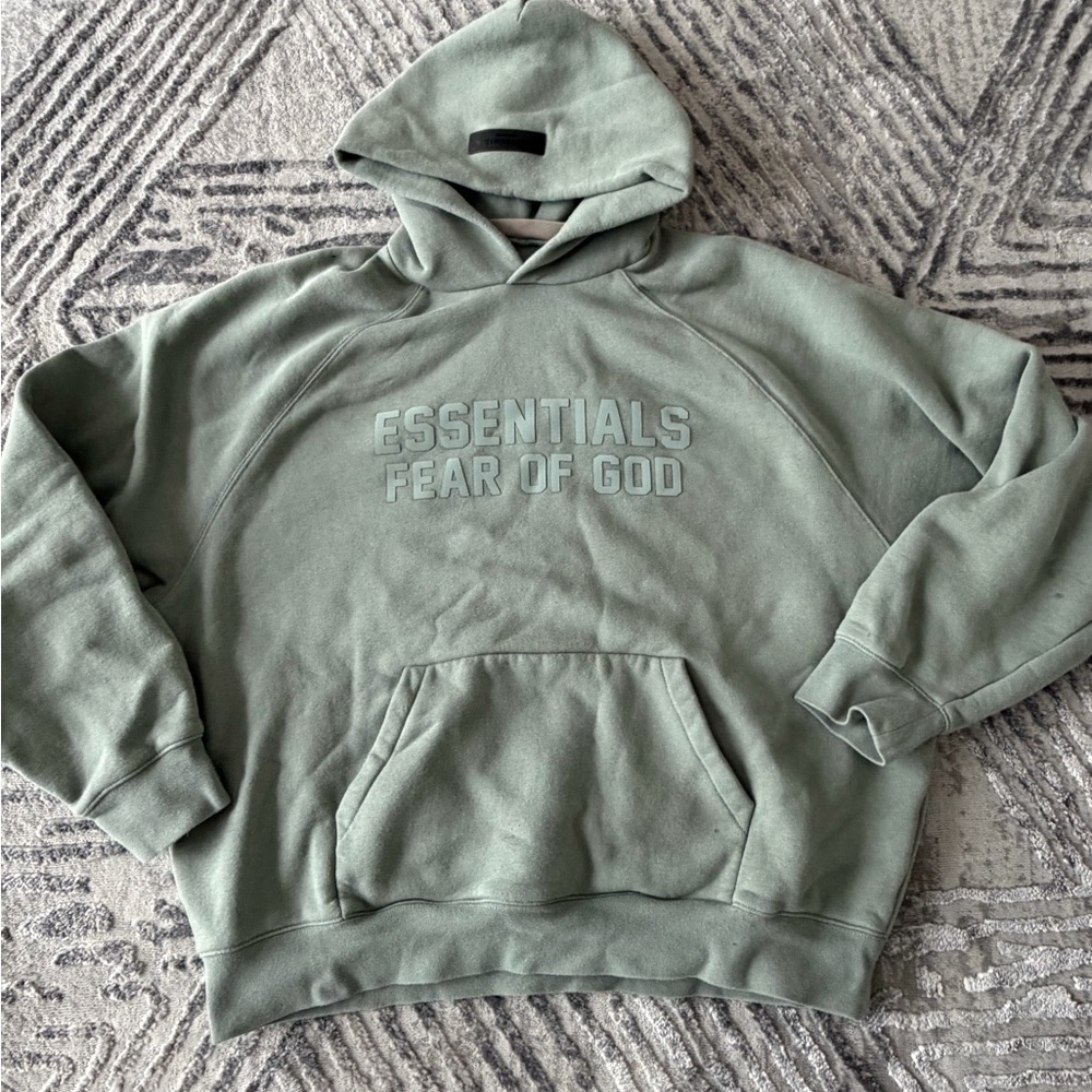 Essentials Fear of God FOG Hoodie "Sycamore" Size Medium